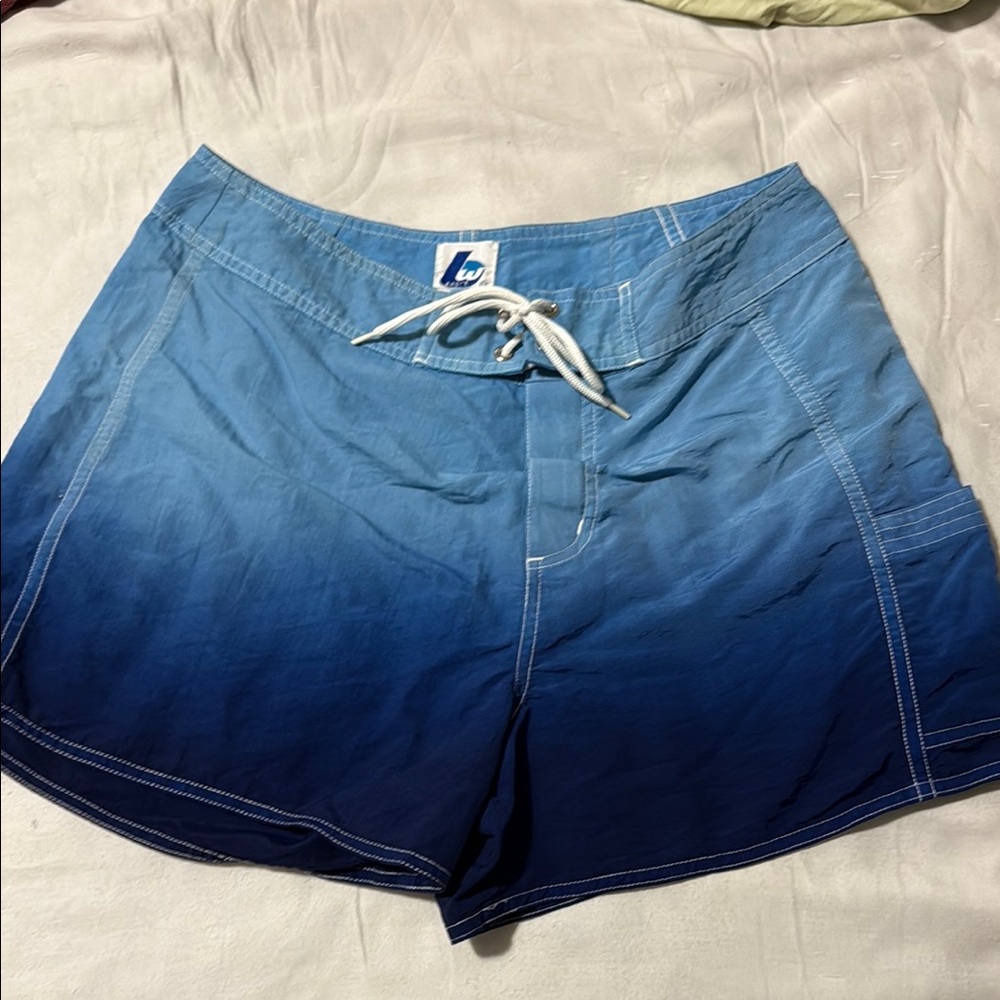 Blue hombre Women's board shorts size 6